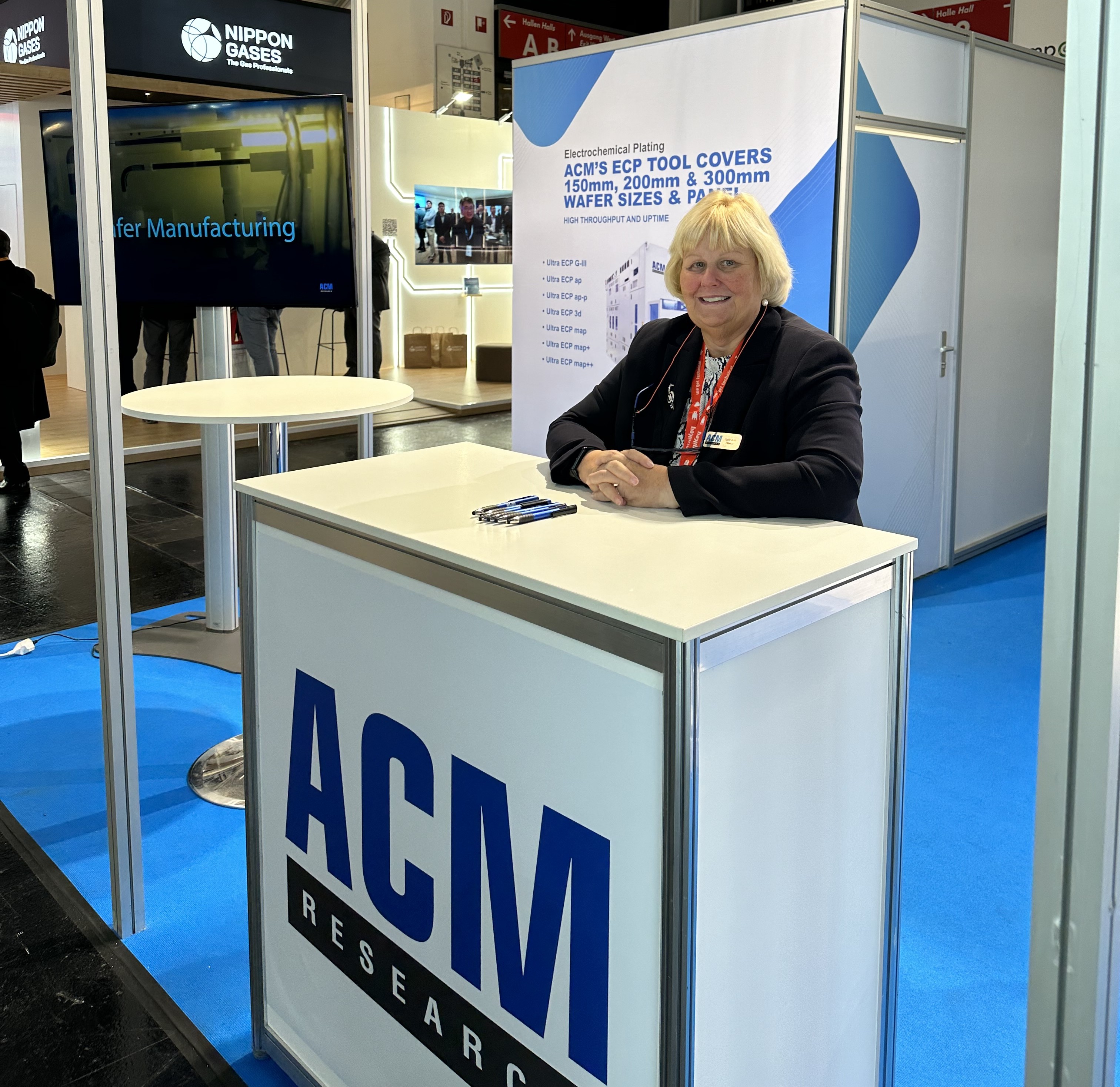 Sally-Ann at ACM Booth
