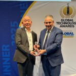 ACM CEO Dr. David Wange accepting the Global SMT award
